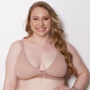 Imagem de Sutiã Sem Bojo Efeito Levanta Busto - Fanáticos Por Cintas, Beige, 50,