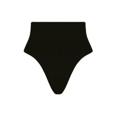 Imagem de Calcinha Fio Dental Redutora Slim Loba Lupo 41010-001 Microfibra, Pret