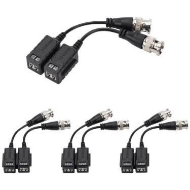 Imagem de Kit 4 Baluns Passivo Multi HD Para Câmeras 4K Ultra HD VB 501 P Intelb
