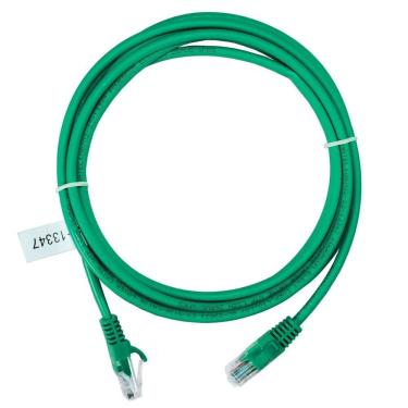 Imagem de Cabo De Rede Patch Cord Rj45 Cat5E Verde 1,50M Data Conect