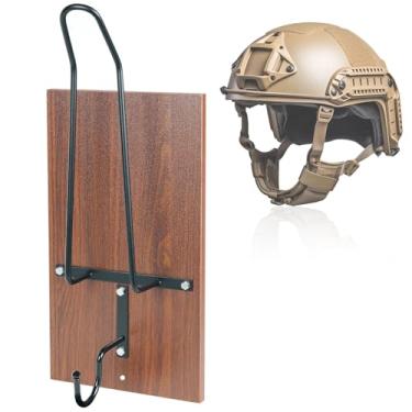 Imagem de Suporte de parede Tactical Gear | Capacete e colete estilo militar, armazenamento modular para Airsoft, treinamento, mortociclo, exibição de equipamentos