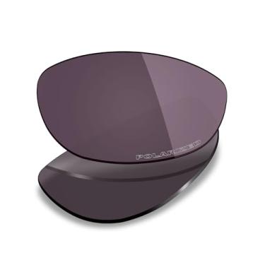 Imagem de Mryok Lentes de reposição ultra polarizadas para óculos de sol Oakley Fives 1.0, HD Polarized, proteção UV, resistente a impactos e ajuste perfeito - Irídio cinza