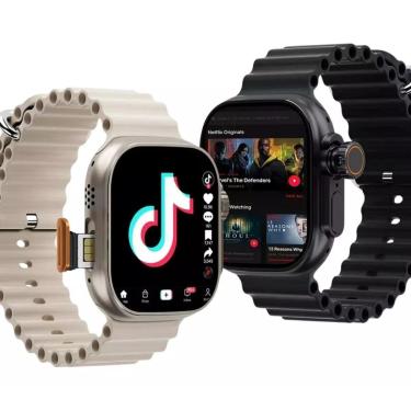 Imagem de Relógio Smartwatch Hw 2 Call 5g Chip E Câmera Ultra Amoled-Unissex