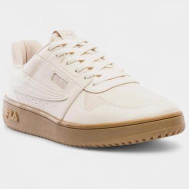 Imagem de Tênis Couro Fila Acd Classic Masculino - Bege - 37-Masculino