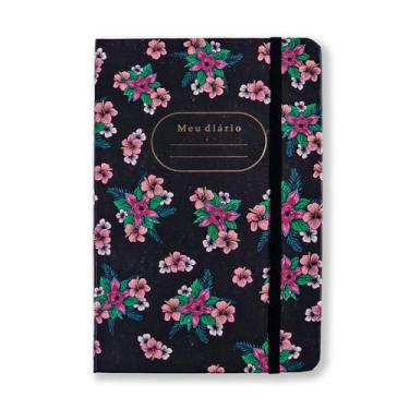 Imagem de Caderneta Pautada Stranger Things Califórnia Arranjos Florais 14x21cm 