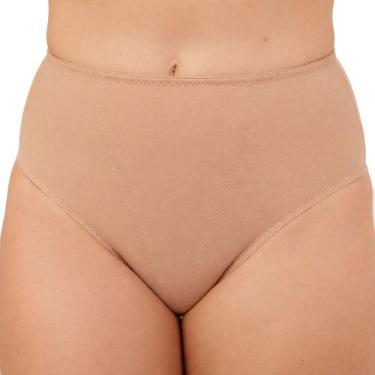 Imagem de Calcinha Básica Innova 1611 Plus Size, Chocolate, 60