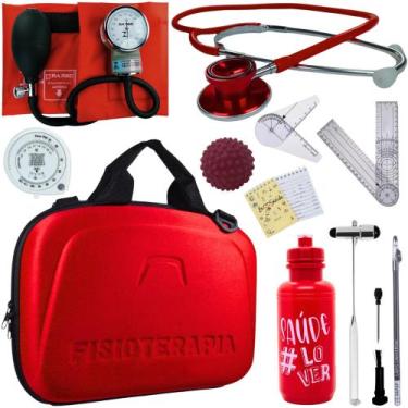 Imagem de Kit Fisioterapia Martelo Buck Goniometro Maleta Mais Vendido - Love Sa