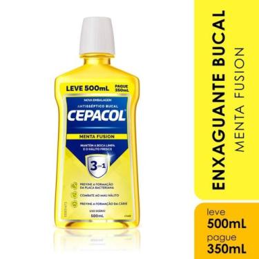 Imagem de Enxaguante Bucal Cepacol Menta Fusion 500Ml