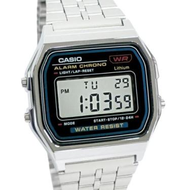 Imagem de Relógio Casio Unissex Vintage Digital A159WA-N1DF, Prata