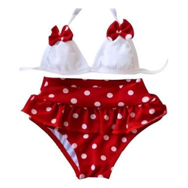 Imagem de Biquíni Mamãe Cheguei Meninas Cropped Infantil - Mamãe Cheguei Oficial