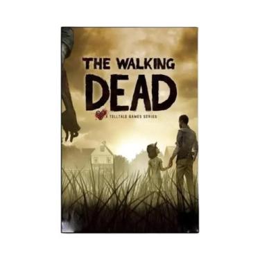 Imagem de Pôster De Arte Em Tela De Videogame De Anime, the Walking Dead Telltal