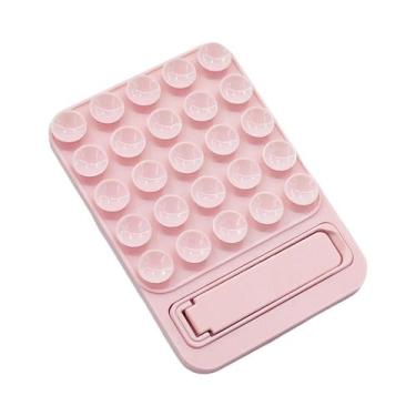 Imagem de Suporte De Telefone Multifuncional De Silicone Com Sucção, Suporte De 