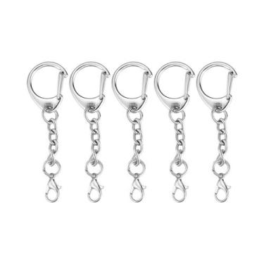 Imagem de Conector Em Forma De C Para Chaveiro Com Fecho Lagosta, 510 Peças, Ace