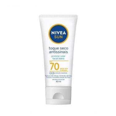 Imagem de Protetor Solar Facial Nivea Sun Fps 70 Antissinais 40ml