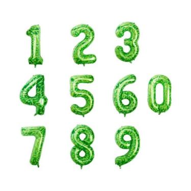 Imagem de Balões De Aniversário De 40 Polegadas Em Folha, Balões De Hélio Com Nú