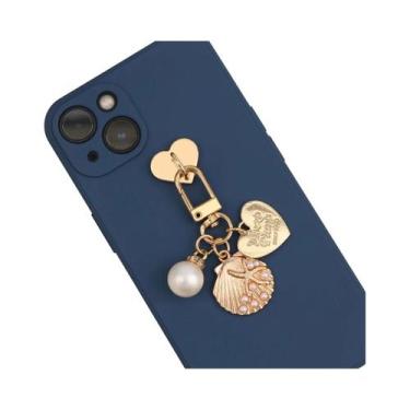 Imagem de Capa De Telefone Com Cadeia De Urso De Acrílico Colorido E Acessórios 