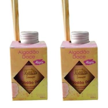 Imagem de 2 Aromatizador Ambiente Vareta 100ml Difusor Cheirinho Casa Lar Cheiro