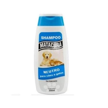 Imagem de Matacura Shampoo Neutro Cães e Gatos 200ml