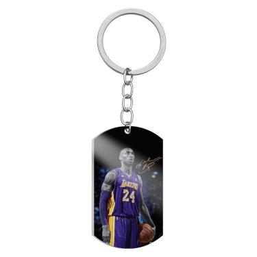 Imagem de Chaveiro Chaveiro Kobe Bryant Mamba Style em aço inoxidável