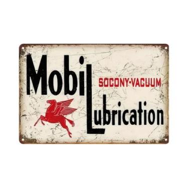 Imagem de Placa De Metal Vintage Para Motocicleta E Carro, Com Temática De Óleo 