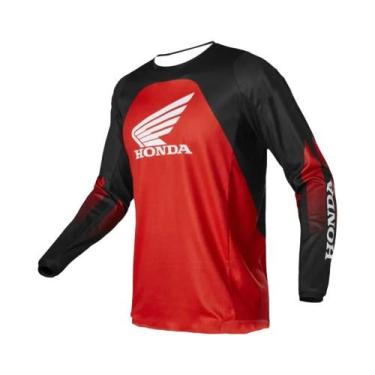 Imagem de Camiseta Masculina De Manga Longa De Secagem Rápida Honda Para Verão, 