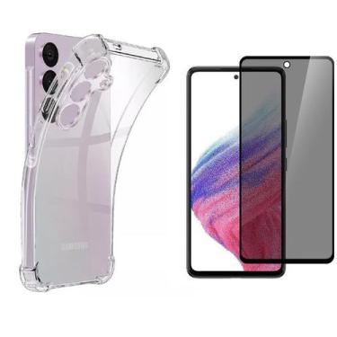 Imagem de Capa Capinha Case + Pelicula Privacidade Samsung Galaxy M35 - KRAMAC