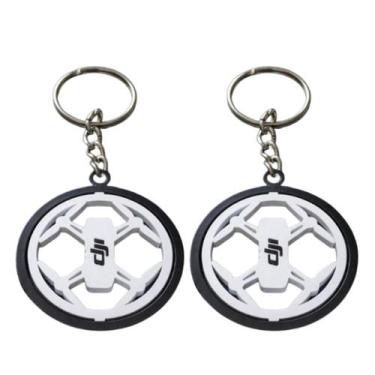 Imagem de Chaveiro Logo DJI ou Drone  Acessório Exclusivo para Fãs de Drones e T