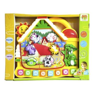 Imagem de Brinquedo Eletrônico Educativo Casinha Musical Paradise  - DM TOYS