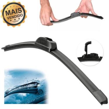 Imagem de Palhetas Limpador De Parabrisa Para Carro Gancho Dianteiras - OESTESOM