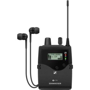 Imagem de Receptor Bodypack para Monitoramento in-ear EK IEM G4-AI com Faixa UHF 470-516 MHZ e Até 16 Canais Sennheiser