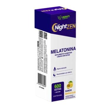 Imagem de Nightzen Calmante Noturno 30ml Descanso Reparador Bem Estar Suplemento