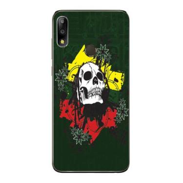 Imagem de Capa Adesivo Skin024 Verso Para Zenfone Max Pro (m2) Zb631kl - KawaSki