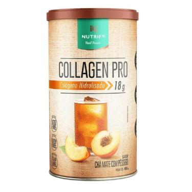Imagem de Collagen Pro Body Balance Mate C/ Pêssego Nutrify 450g-Unissex