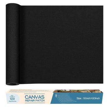 Imagem de Parche de Reparación para Lona KING MOUNTAIN 40x150 cm Impermeable Neg