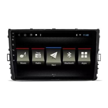 Imagem de Central Multimídia Android Universal 9" Polegadas JR8 Diamond IPS Tela