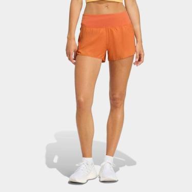 Imagem de Short Adidas Adi365 Feminino, Laranja, GG