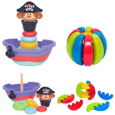Imagem de Brinquedos Para Bebe 1 Ano Educativo Didático Menino Menina - MERCOTOY