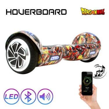 Imagem de Hoverboard Bluetooth 6,5 Dragon Ball Z VR Hoverboard com Led
