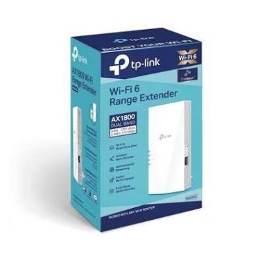 Imagem de Repetidor de Sinal Wifi 6 AC1800 RE600X 5Ghz - Tp-Link
