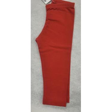 Imagem de Calça Legging de cotton Femenino Infantil - Sortido , Vermelho, 1