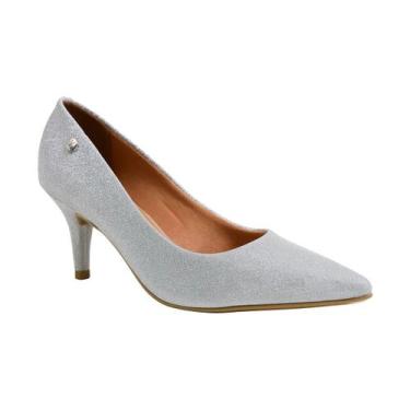 Imagem de Sapato Scarpin Feminino Salto Medio Fino Macio VIzzano 1185.702, 38, P