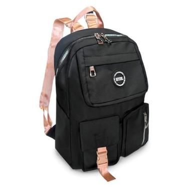 Imagem de Mochila Bolsa Antifurto Escolar Feminina Estilo Koreano Fofa - Klizz, 