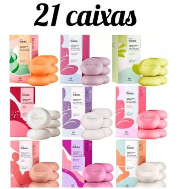 Imagem de kit 21 Caixa De Sabonetes Natura Todo Dia