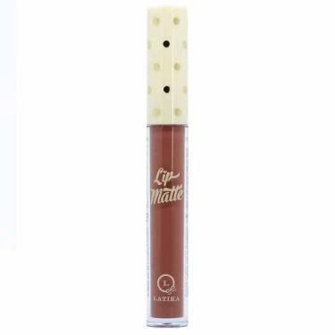 Imagem de Batom Líquido Latika Lip Matte 9ml, N 43 Marrom