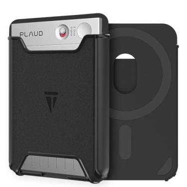 Imagem de TUDIA Suporte magnético para gravador de voz PLAUD Note e Plaud Note Pro AI – Capa protetora rígida de policarbonato fino com forte fixação magnética - Preto