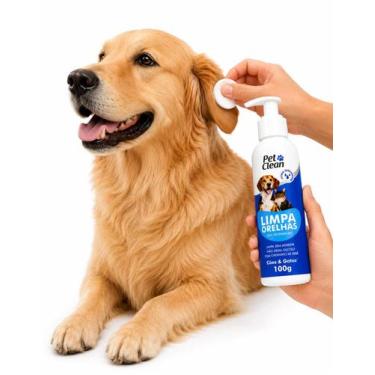 Imagem de Limpa Orelhas Pet Clean 100g Cães E Gatos Higiene