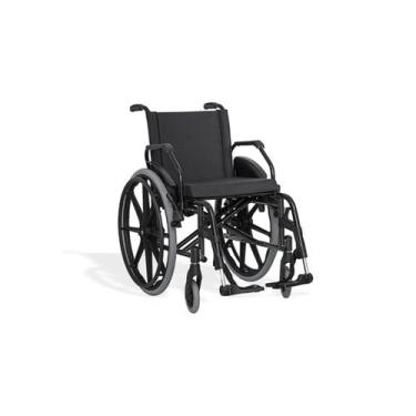 Imagem de Cadeira de rodas ke aço c/eixo quick (até 120 kg) - ortobras, Assento 