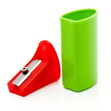 Imagem de Apontador com Depósito Jumbo Verde - Faber Castell - Faber-Castell