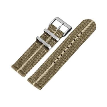 Imagem de Pulseira De Relógio Unissex De Nylon Com Liberação Rápida, 20mm 22mm, 