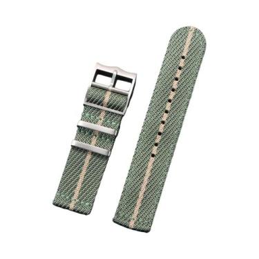 Imagem de Pulseira De Relógio Unissex De Nylon Com Liberação Rápida, 20mm 22mm, 